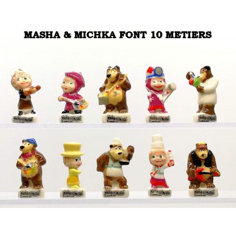 figurine masha et michka