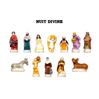 Santons - crèche Nuit Divine