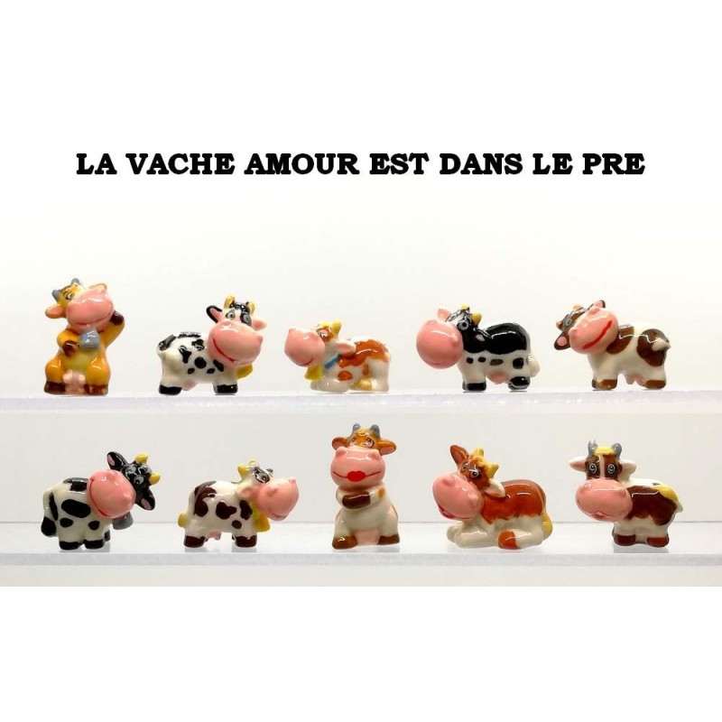 La vache Amour est dans le pré