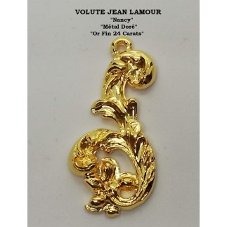 Jean Lamour's golden volute