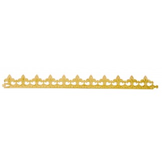 Boîte de 100 couronnes dorées "Fleur de Lys"