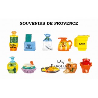Les souvenirs de Provence - Boîte de 100 pièces