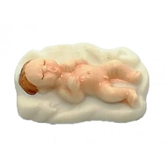 Annonce orginale pour l'arrivée d'un bébé - C'est un garçon - couffin blanc