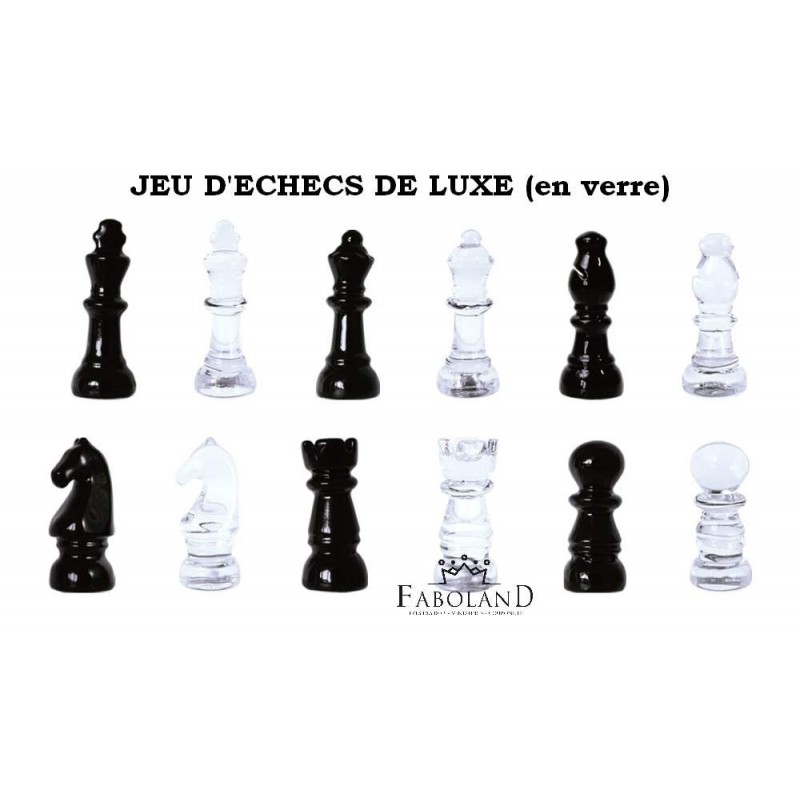 Jeu d'échecs de luxe