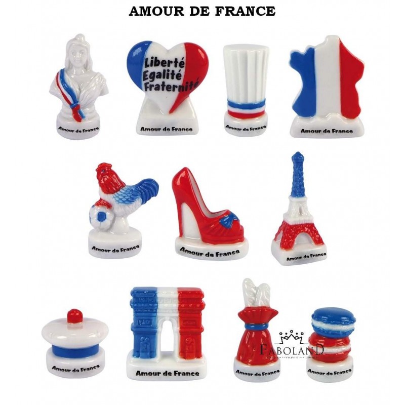 Amour de FRANCE - Boîte de 100 pièces