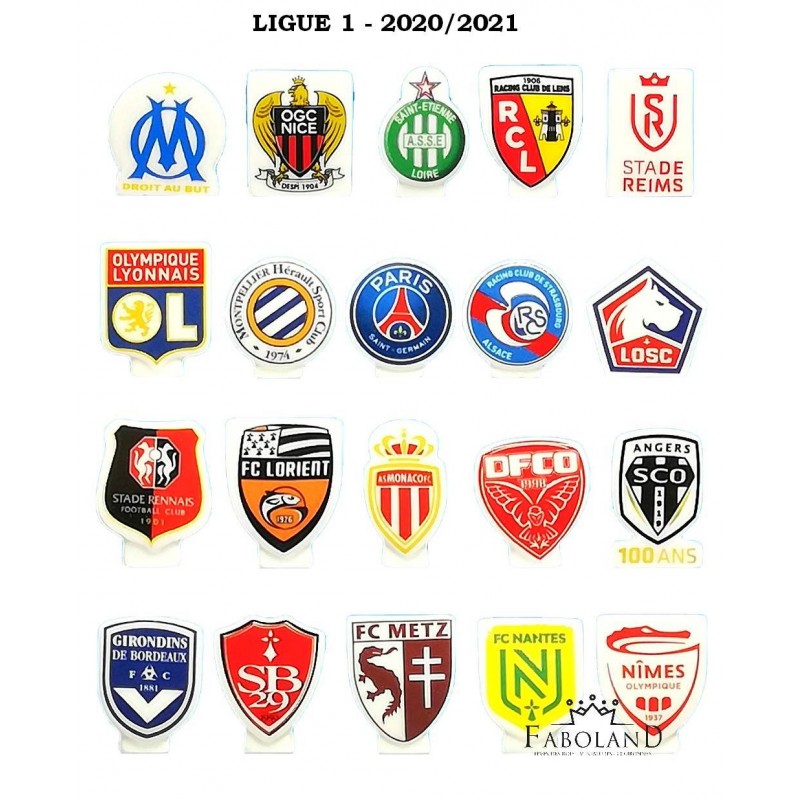 LIGUE 1 - 2020/2021 - foot FRANCE - miniatures - série ...