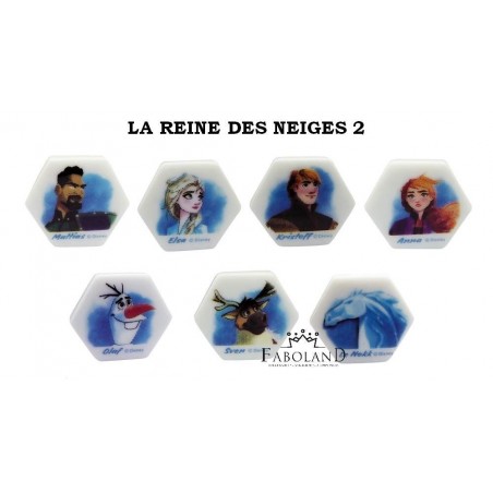 LA REINE DES NEIGES 2 - Boîte de 100 pièces