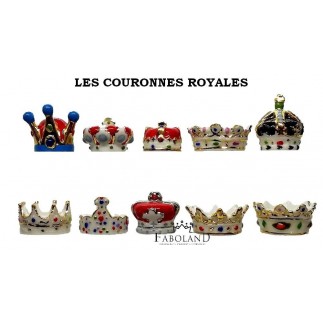 Les couronnes royales - Boîte de 100 fèves