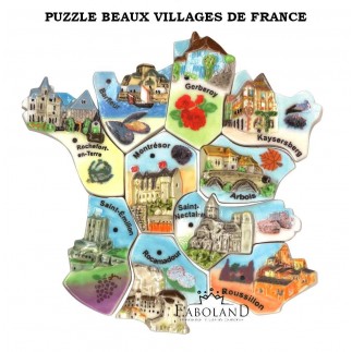 Hermosos pueblos de Francia - puzzle