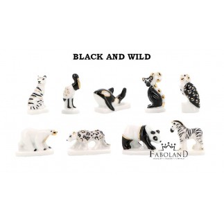 Black and wild - Boîte de 100 pièces