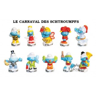 El carnaval de los Pitufos