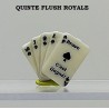 Winning fève numbered "the royal flush quinte"