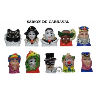 Temporada del carnaval - caja de 100 piezas