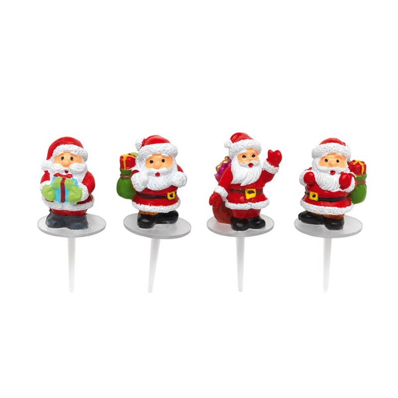 Traditional santa claus x4 Traditional santa claus x4