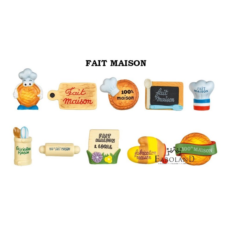 Fait maison - Boîte de 100 pièces