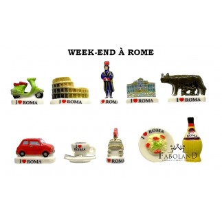 Week-end à ROME - Boîte de 100 pièces
