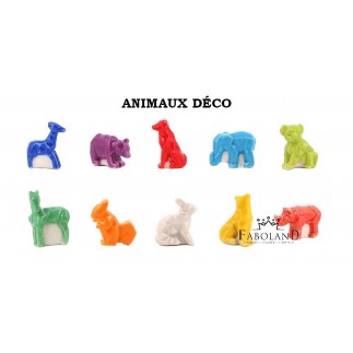 Deco animals - box of 100