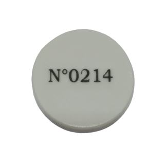 LOT DE 10 FÈVES GAGNANTES Numérotées "Trèfle"