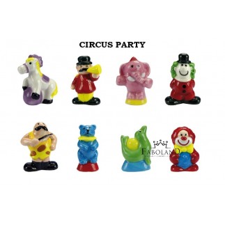 Circus party - Boîte de 100 pièces