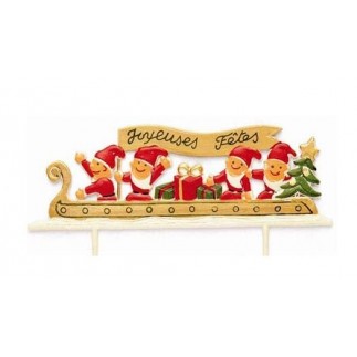 Box of 30 merry christmas banners