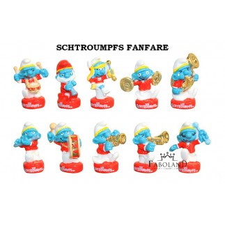 Schtroumpfs fanfare - Boîte de 100 pièces