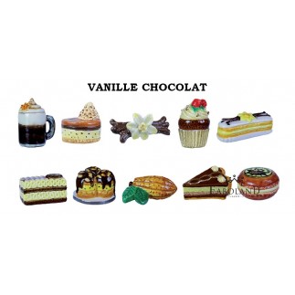 Vanille Chocolat - Boîte de 100 pièces