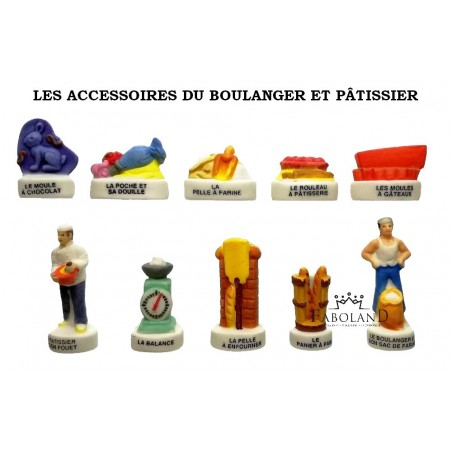 The accessories of the pastry chef/baker
