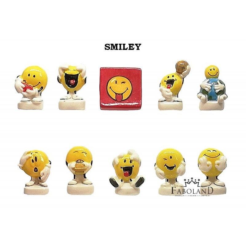 SMILEY - Boîte de 100 pièces