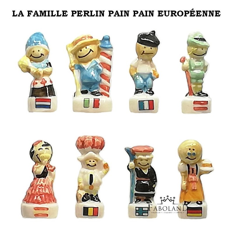 La famille PERLIN PAIN PAIN européenne - feve - FABOLAND