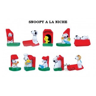Snoopy in the doghouse