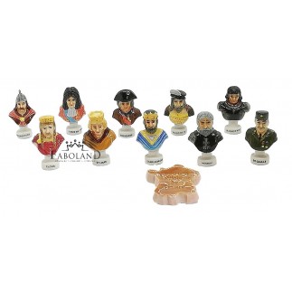 9 Fèves Porcelaine Coupes Glacées Pour Galette Des Rois | Épiphanie | Desserts Festifs Et Colorés