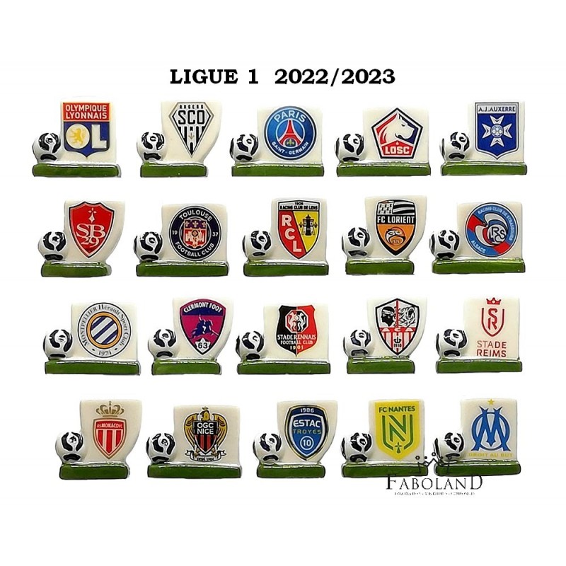 LIGUE 1 - 2022/2023 - foot FRANCE - feve - FABOLAND
