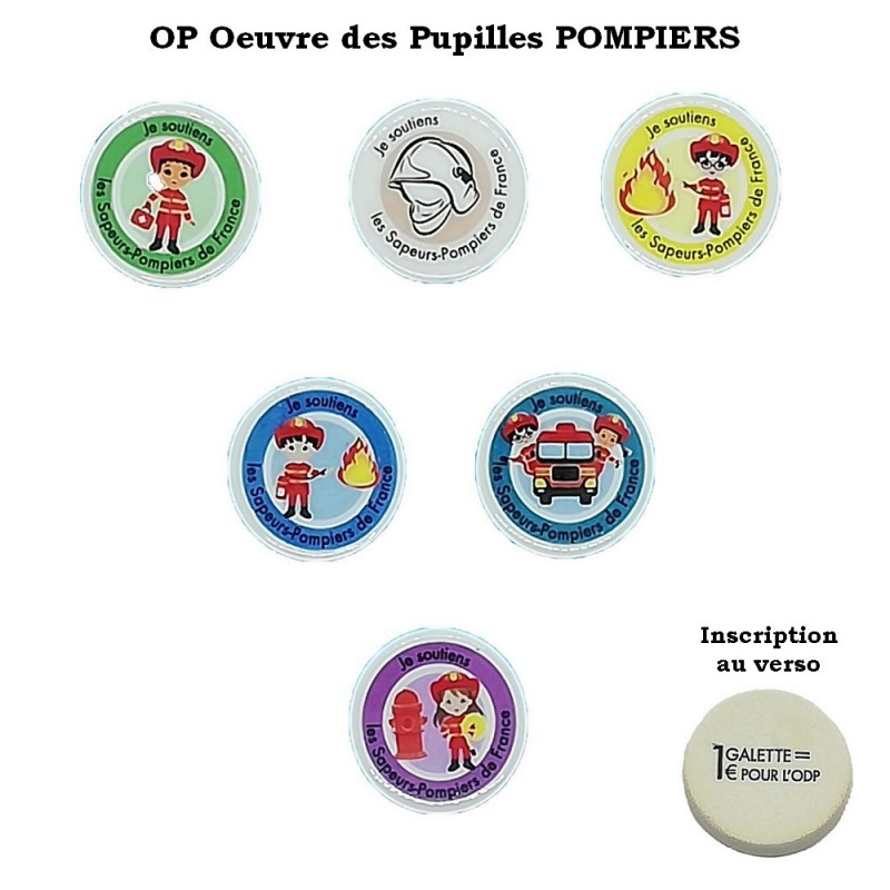 Oeuvre Des Pupilles Pompiers - feve FABOLAND