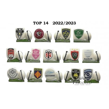 TOP 14 - 2022/2023 - rugby FRANCE - feve FABOLAND