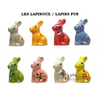 Les lapinoux / Lapins fun - Boîte de 100 pièces