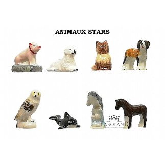 Animaux stars - Boîte de 100 pièces