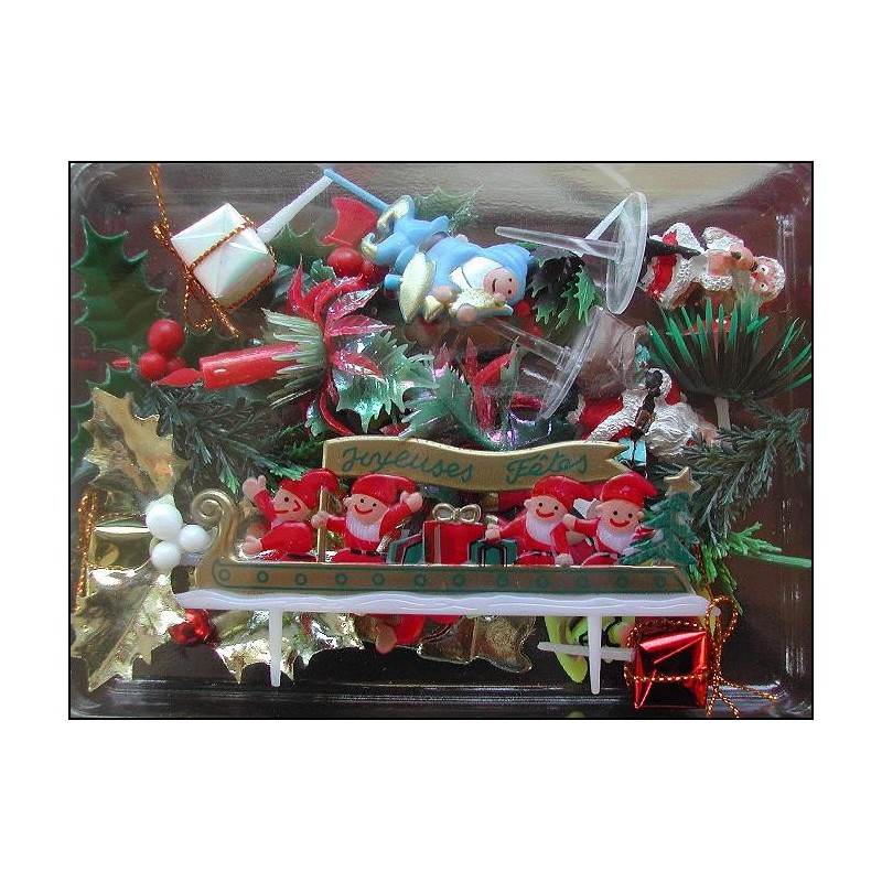 Hallmark Lot de 3 rouleaux de papier cadeau traditionnel avec motif Père  Noël et arbre de Noël. : : Cuisine et Maison