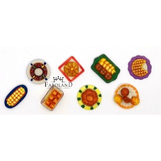 ASSIETTES GOURMANDES - MAT - AFF 43.05