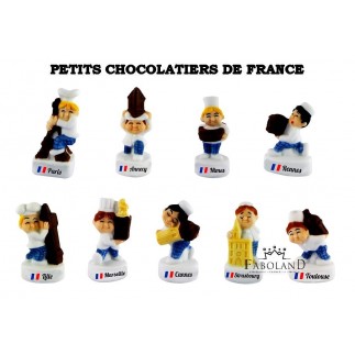 Small chocolate makers of France - box of 100