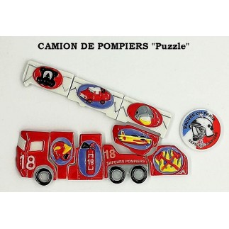 Les camions de pompiers "puzzle"