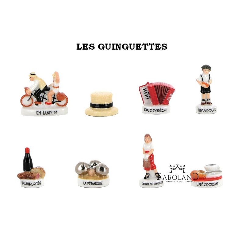 Les guinguettes - Boîte de 100 pièces