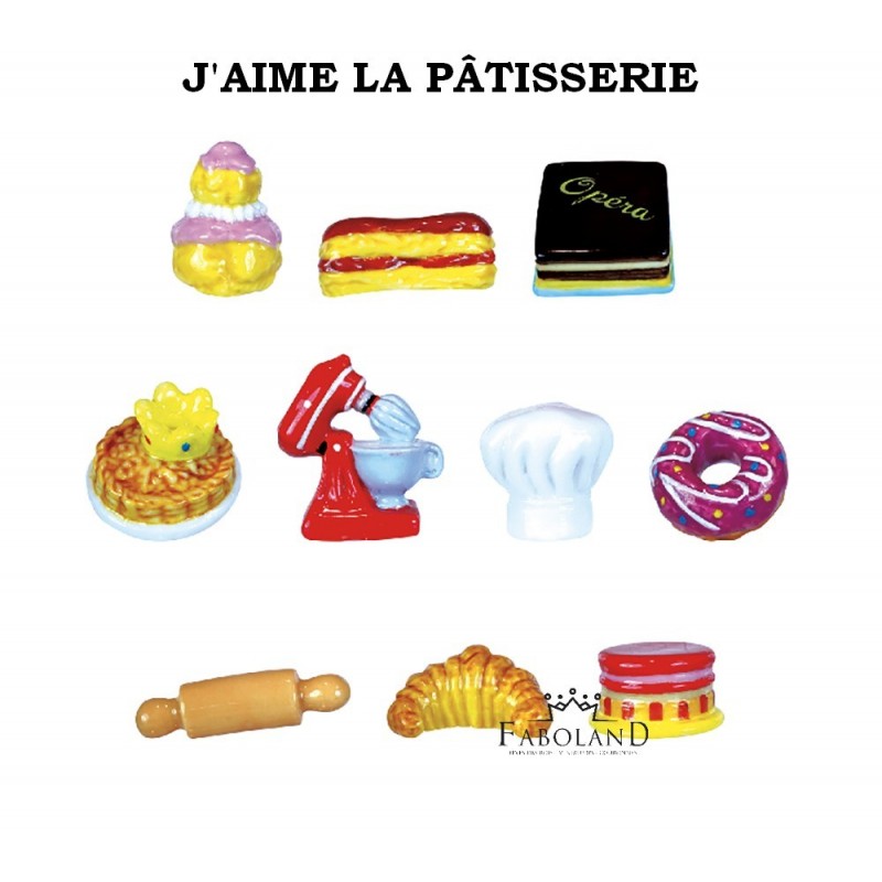 J'aime la pâtisserie - feve epiphanie FABOLAND