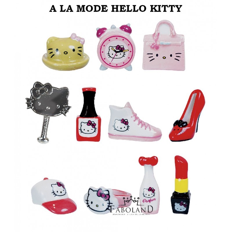 A la mode HELLO KITTY - feve epiphanie FABOLAND