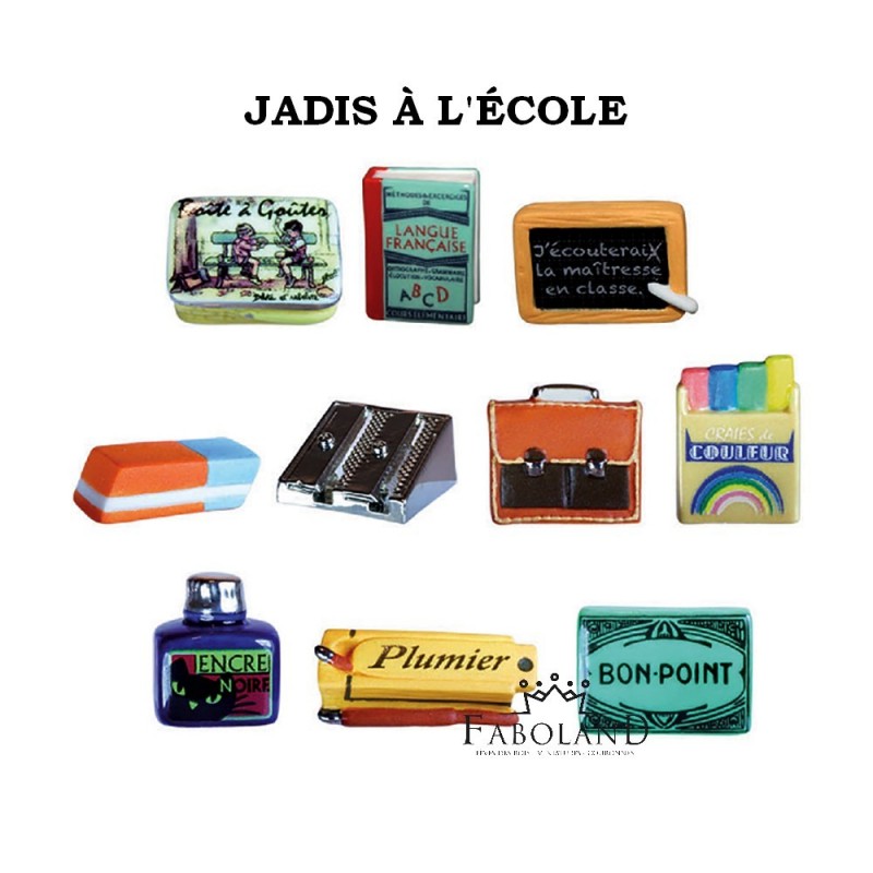 Jadis à l'école - feve epiphanie FABOLAND