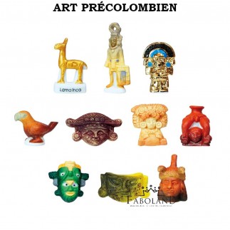 Art précolombien - feve epiphanie FABOLAND