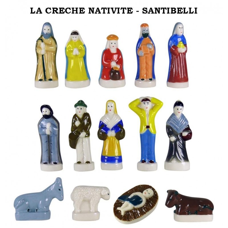 La crèche nativité - Santibelli