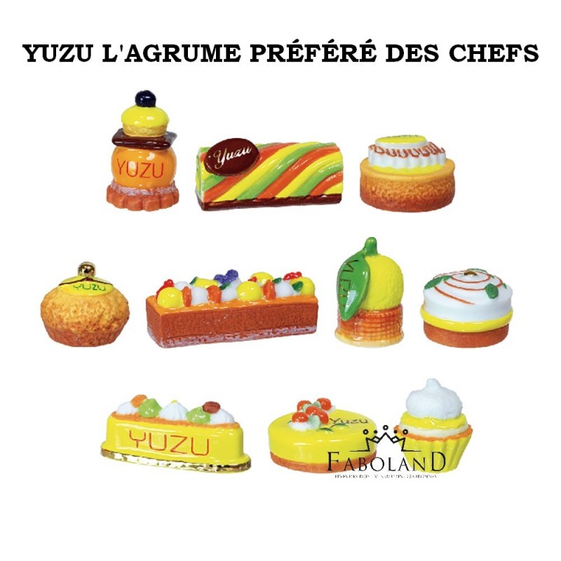 Yuzu l'agrume préféré des chefs - feve epiphanie FABOLAND