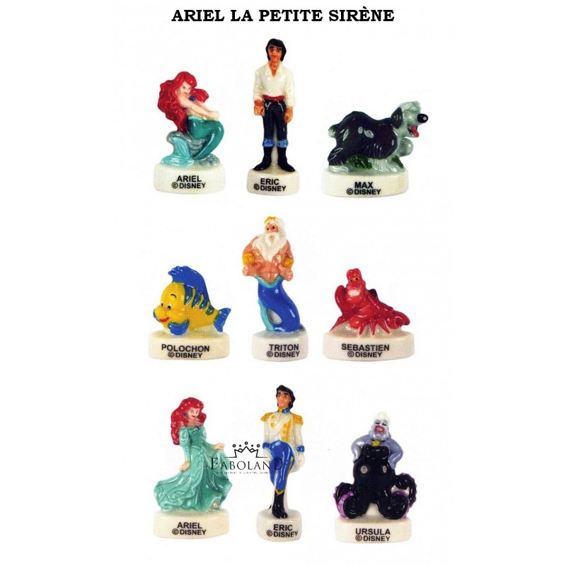 ARIEL la petite sirène - Boîte de 100 pièces