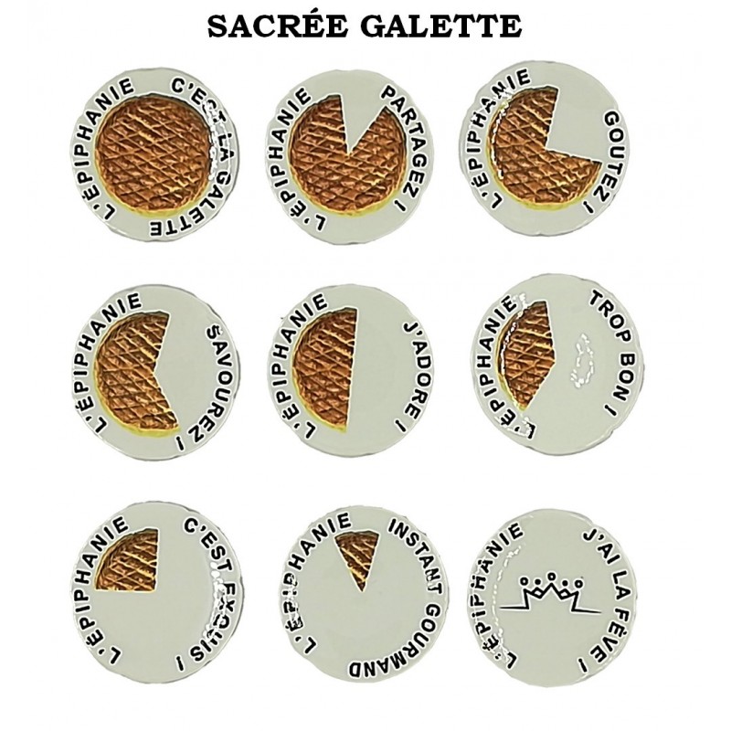 Sacrée galette - feve epiphanie FABOLAND