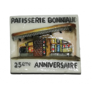 Muñeco personalizado Patisserie Bonniaud en Lyon